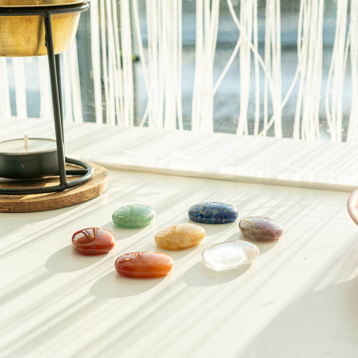 7 Chakra Mini Sorgensteine