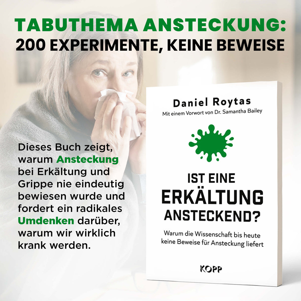 Ist eine Erkältung ansteckend?