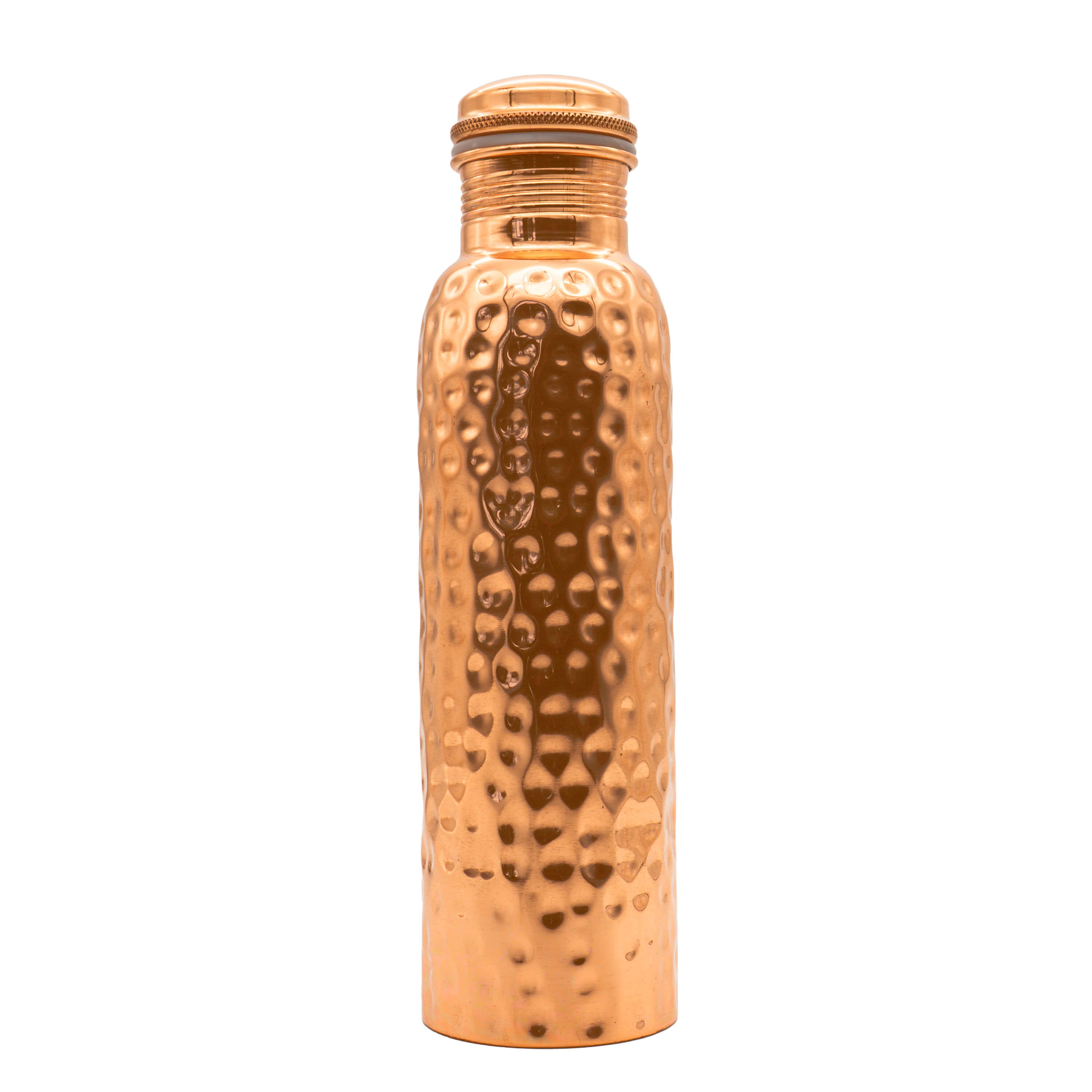 Kupferflasche gehämmert