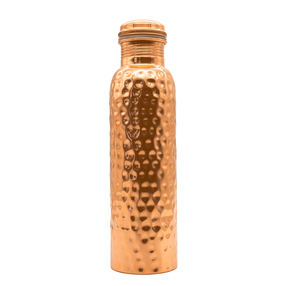 Kupferflasche gehämmert