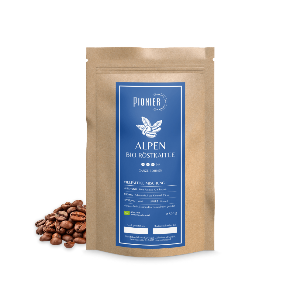 Bio Kaffee Alpen