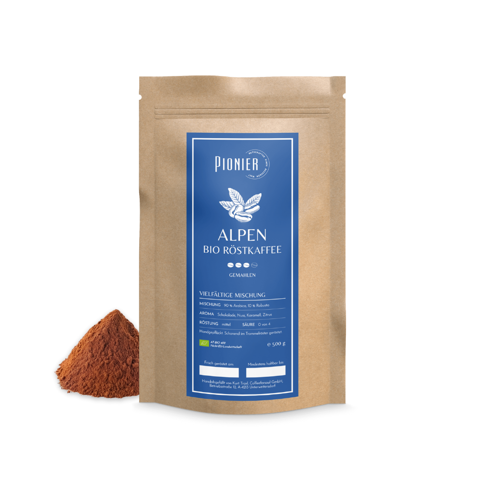 Bio Kaffee Alpen