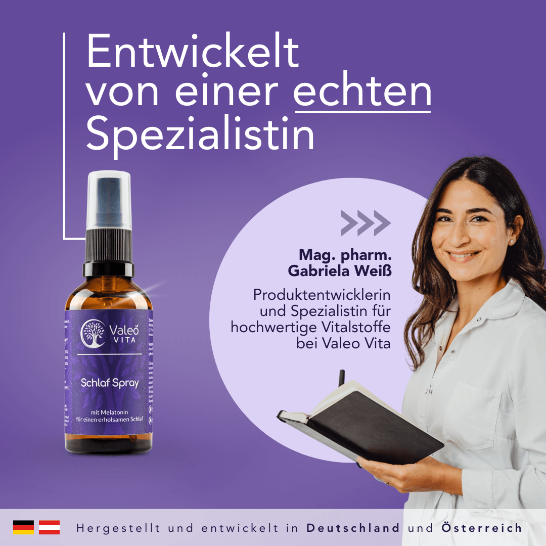 Schlaf Spray mit Melatonin