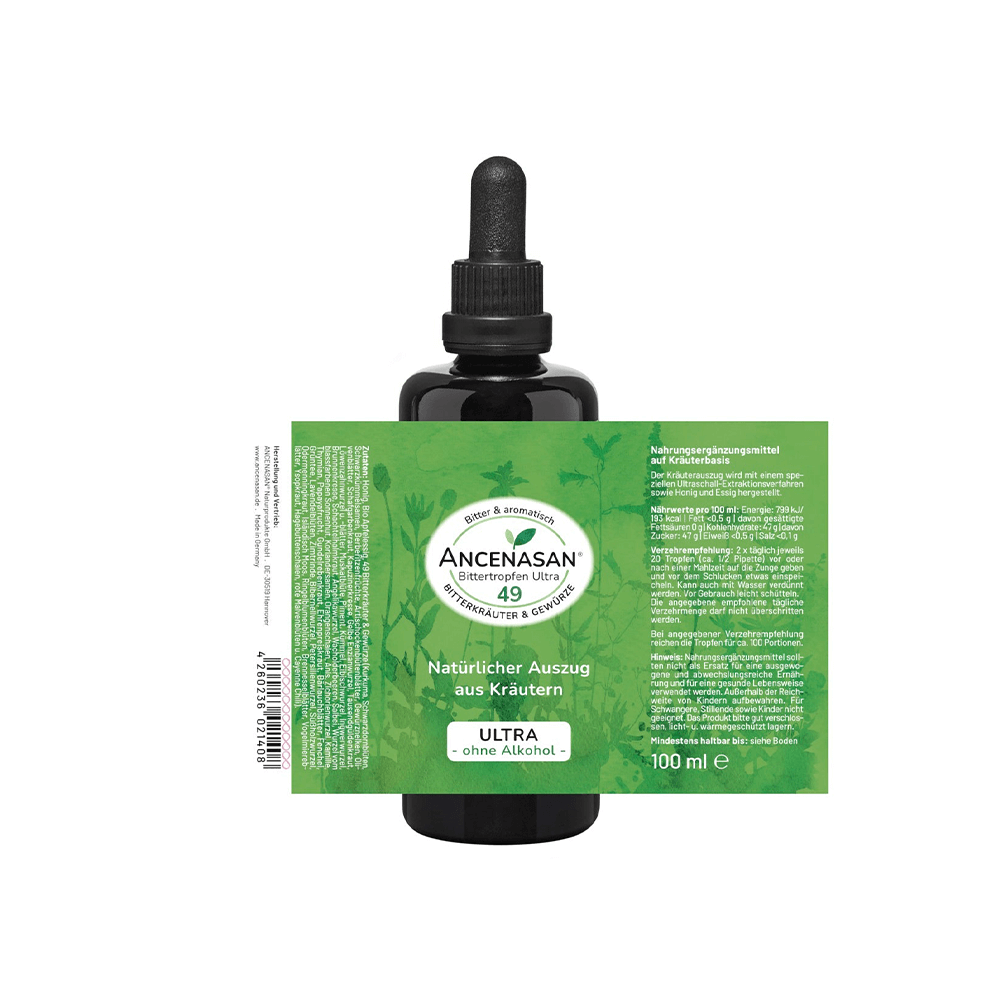 ANCENASAN® 49 Bitterkräuter-Konzentrat Ultra ohne Alkohol