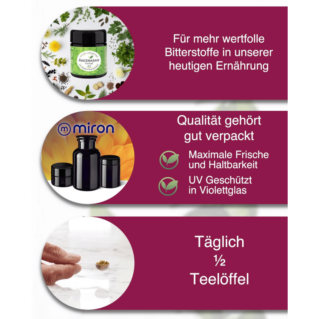ANCENASAN® herbal 49 Bitterkräuter und Gewürze (40g)