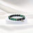 Armband Kambaba Jaspis/Aventurin mit Kleeblatt