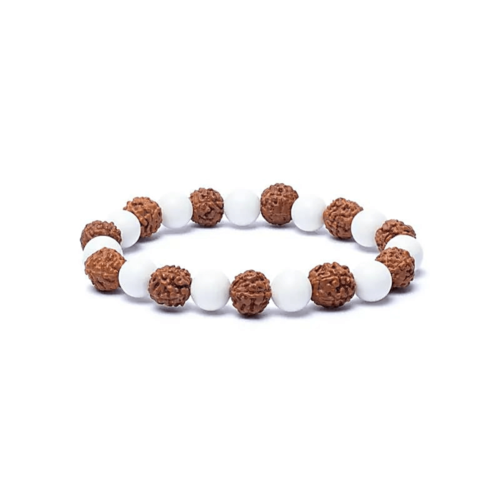 Armband Rudraksha/Muschel
