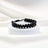 Armband mit schwarzem Achat doppelreihig