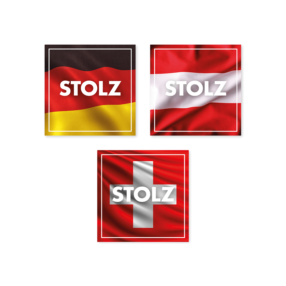 Aufkleber „Stolz“