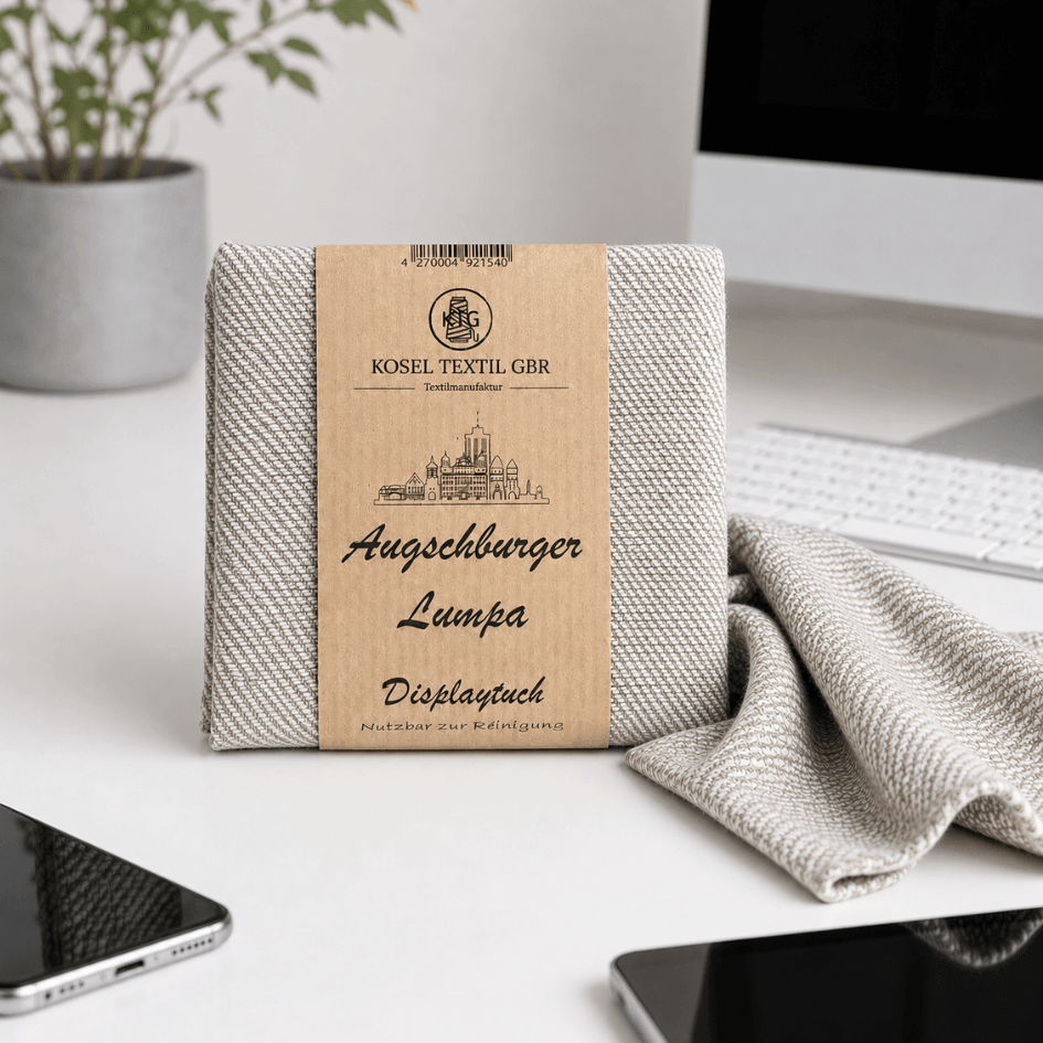 Augschburger Lumpa Displaytuch – Reinigungstuch aus 100% Leinen