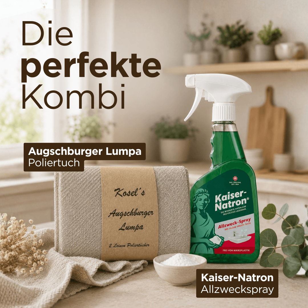 Augschburger Lumpa – Das Original – 2er Set Reinigungstücher aus 100% Leinen
