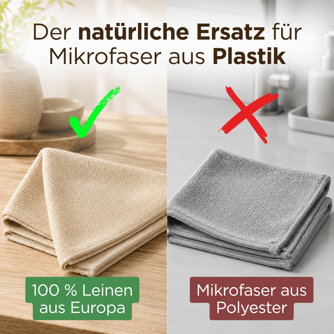 Augschburger Lumpa – Das Original – 2er Set Reinigungstücher aus 100% Leinen