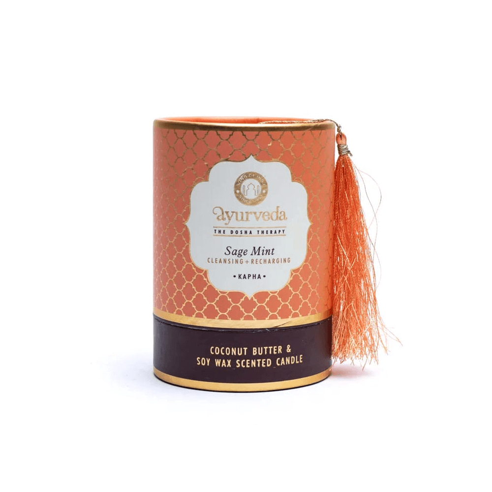 Ayurveda Kapha Salbei Minze Duftkerze