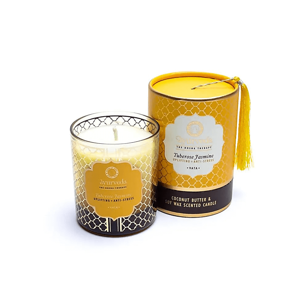 Ayurveda Vata Tuberose Jasmin Duftkerze