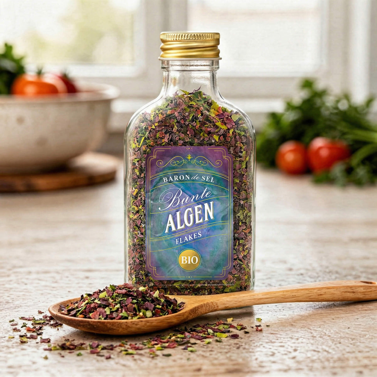 Bio Bunte Algen Flakes (12g)