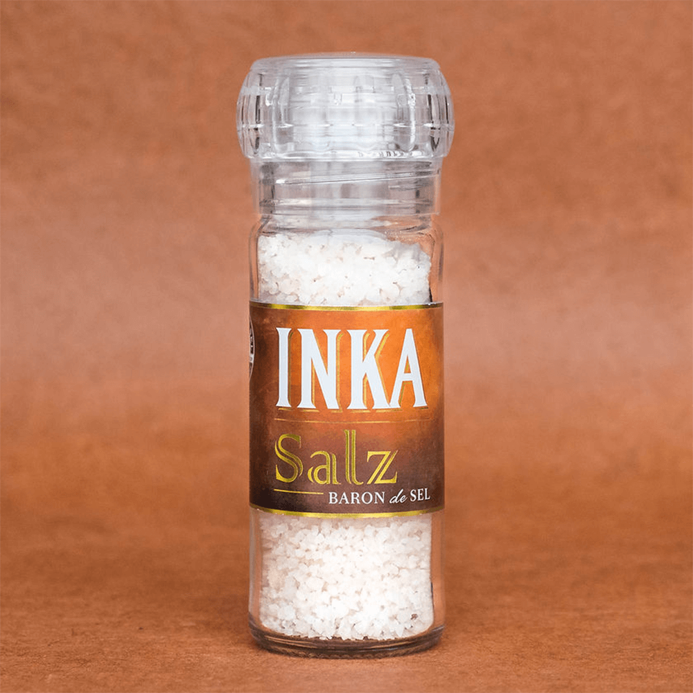 Bio Inka Quellsalz Keramikmühle (100g)