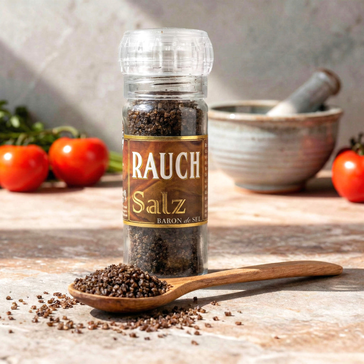 Rauch Salz Keramikmühle (100g)