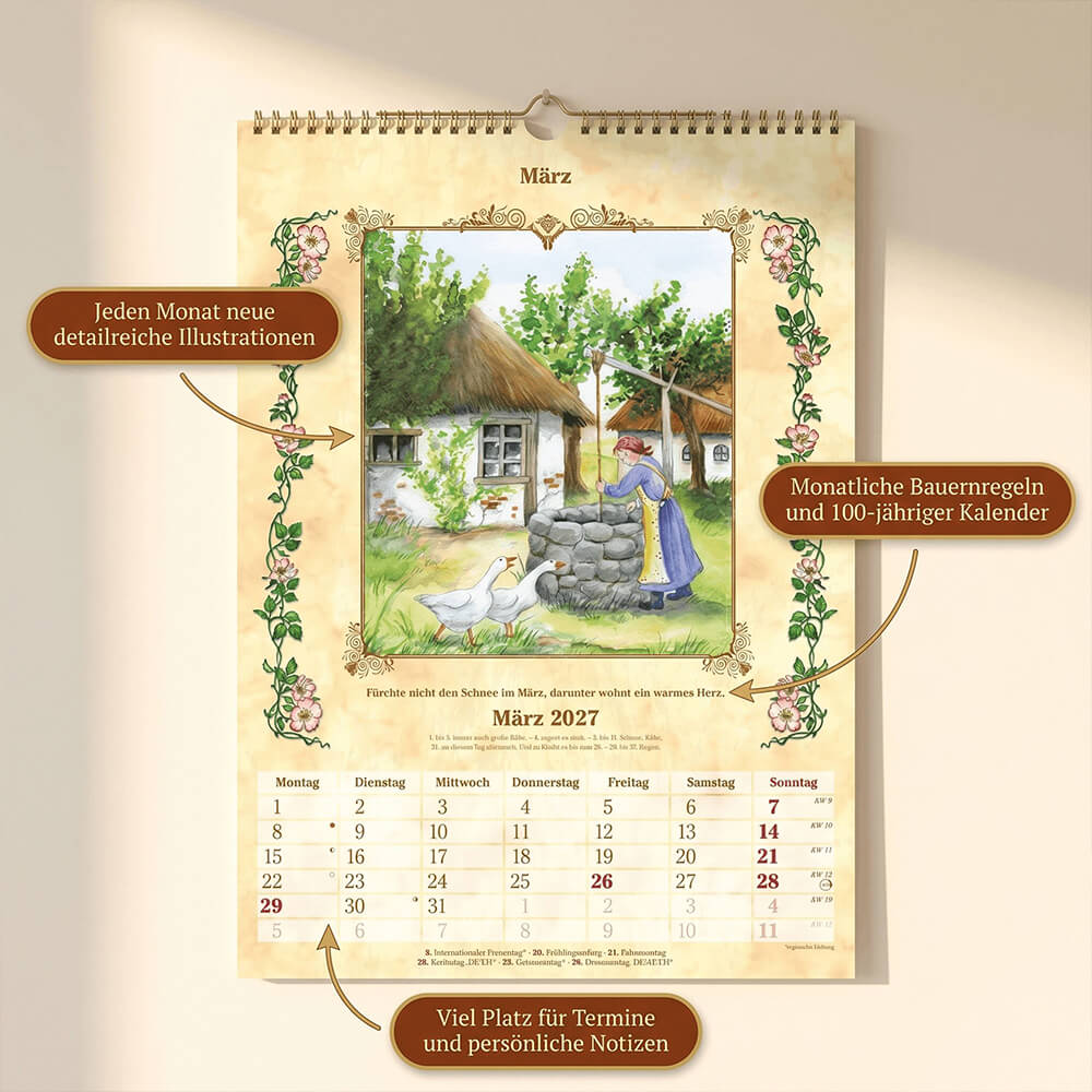 Bauernkalender 2027