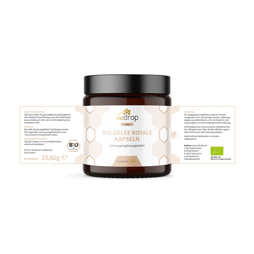 Bio Gelée Royale Kapseln (60 Stück)
