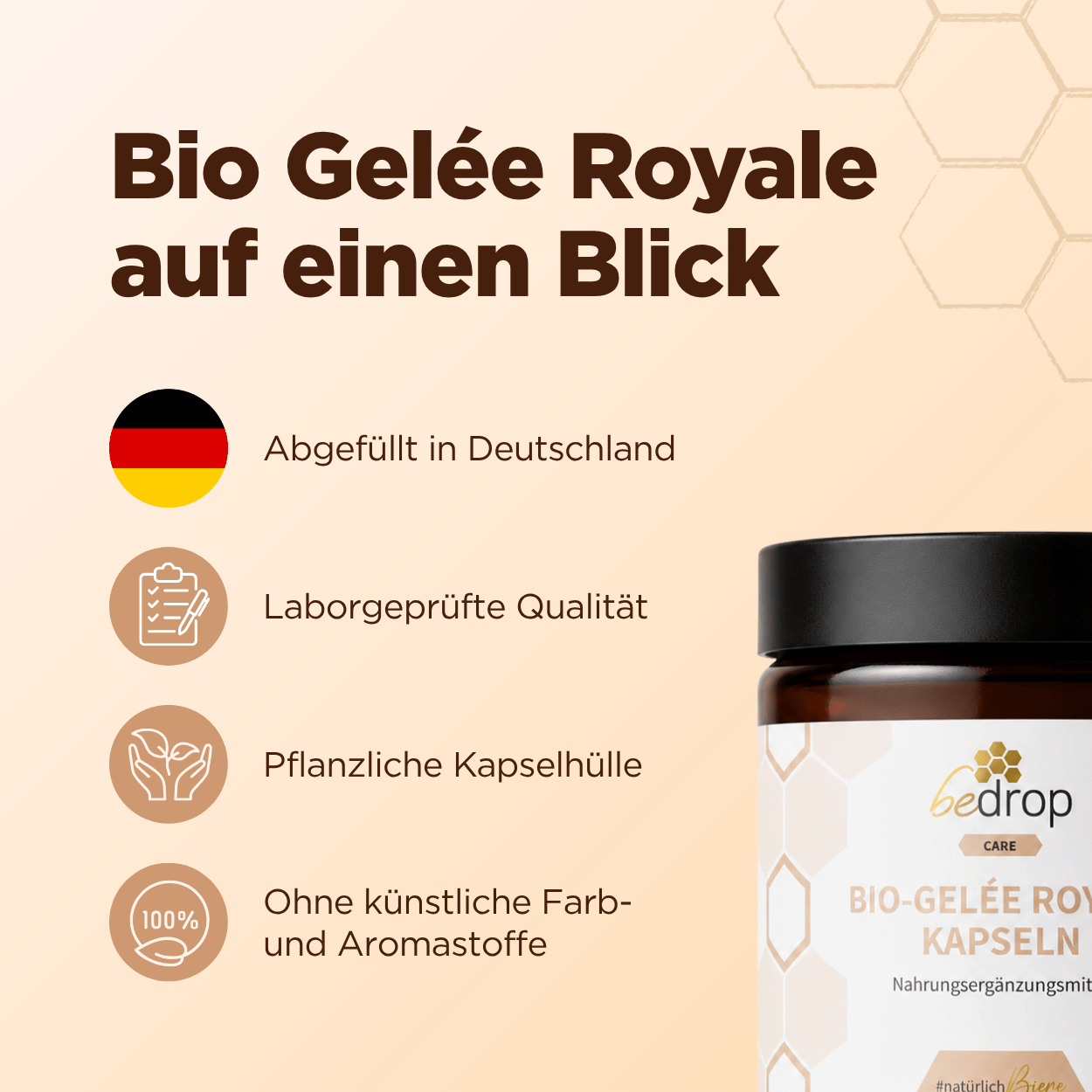 Bio Gelée Royale Kapseln (60 Stück)