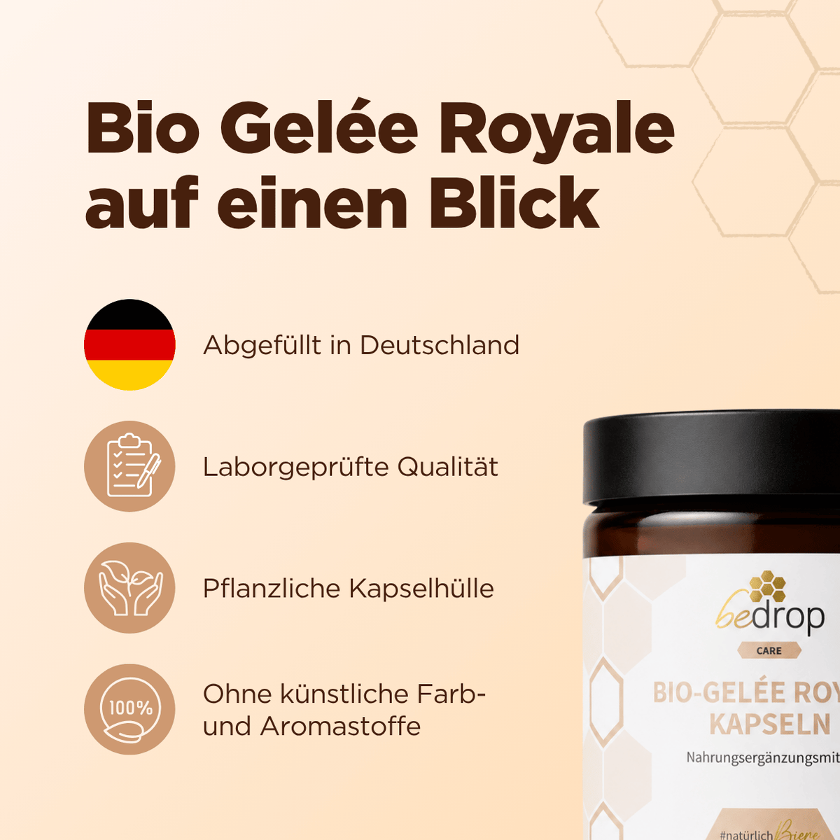 Bio Gelée Royale Kapseln (60 Stück)