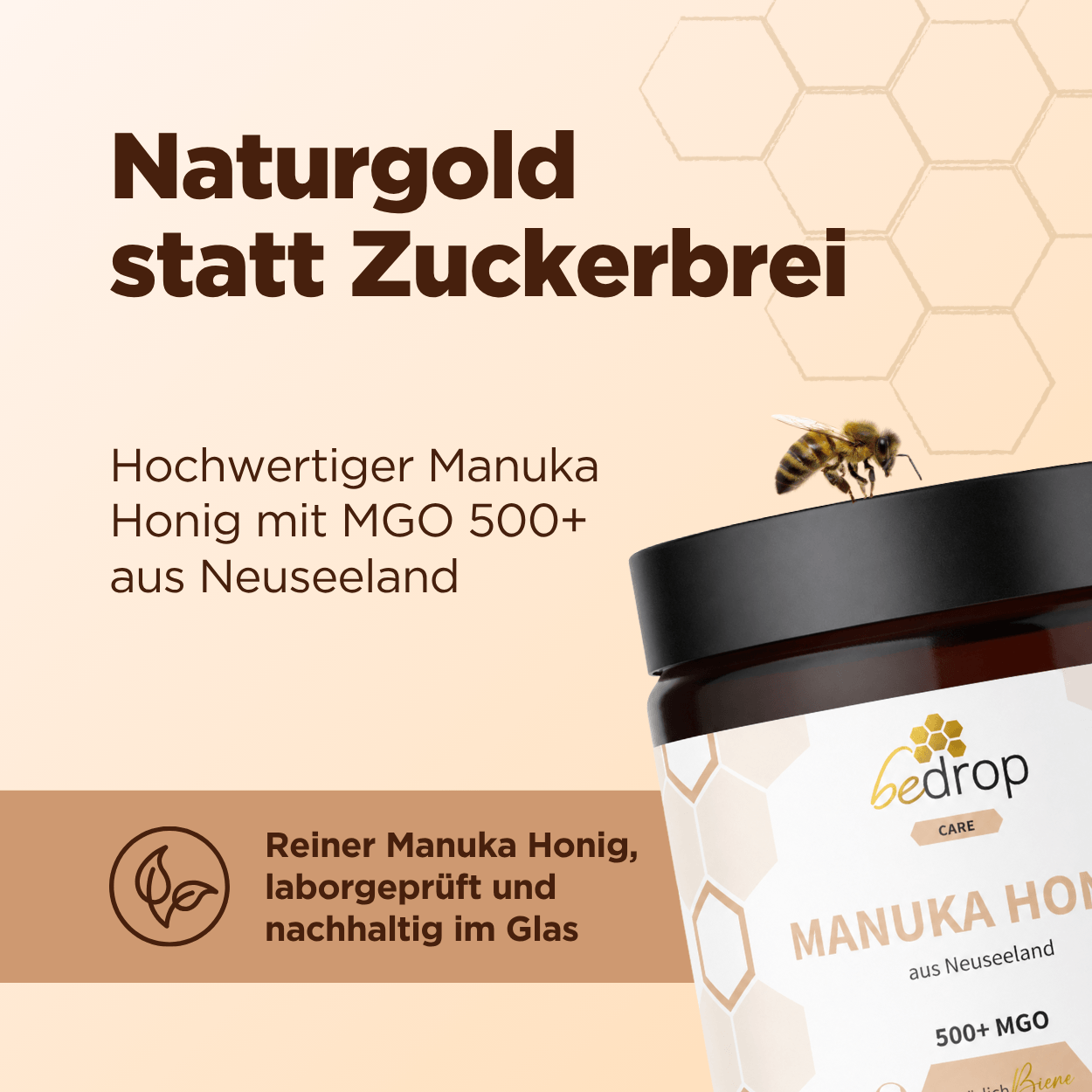 Manuka Honig mit MGO 500+