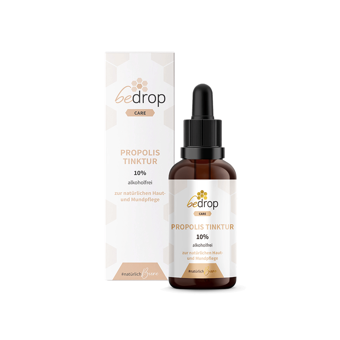 Propolis Tinktur mit Pipette 10% – alkoholfrei und wasserlöslich