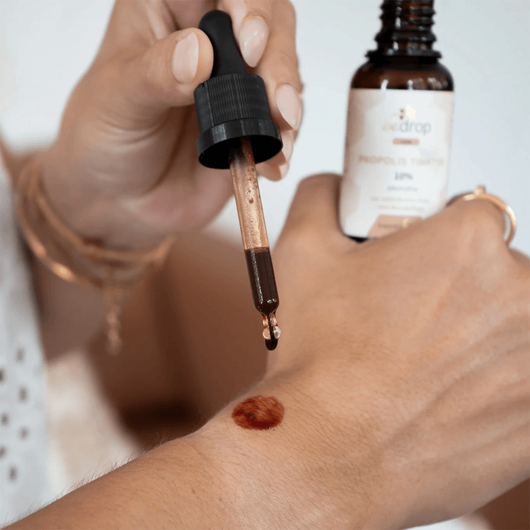 Propolis Tinktur mit Pipette 10% – alkoholfrei und wasserlöslich