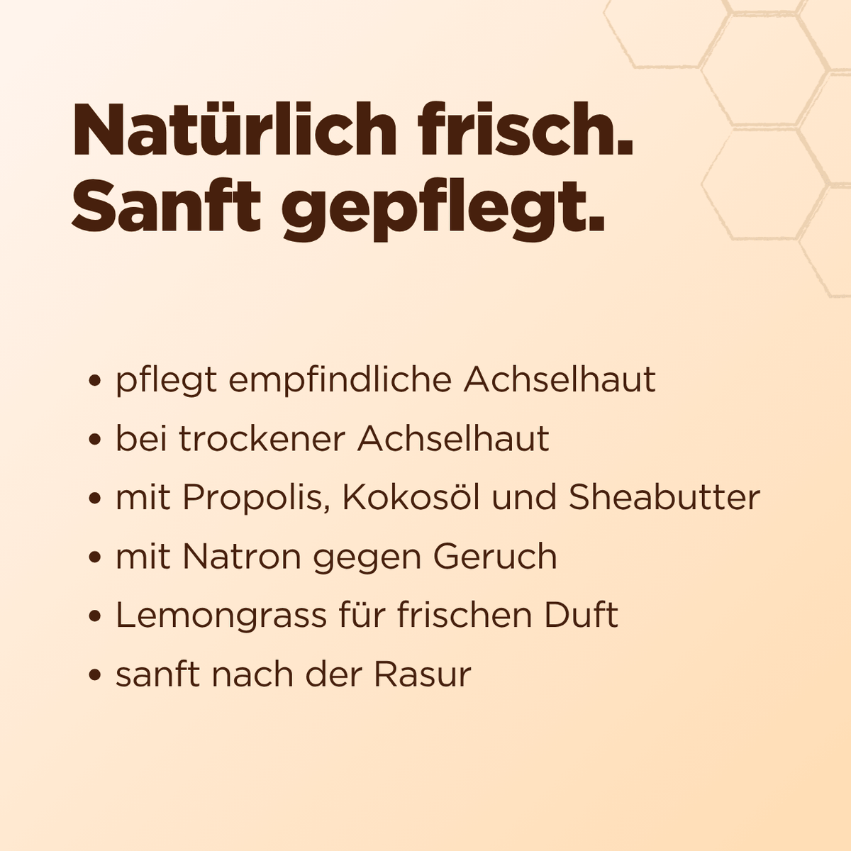 Propolis Deocreme mit Lemongrass