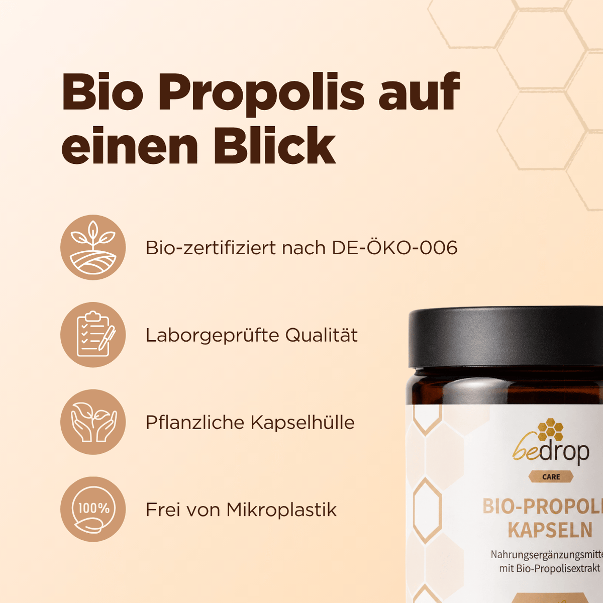 Bio Propolis Kapseln (60 Stück)
