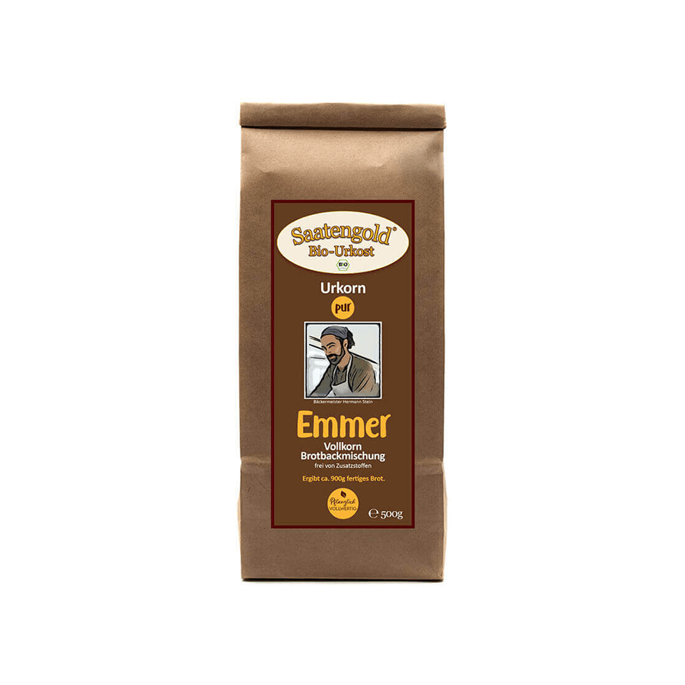 Bio Brotbackmischung Emmer Vollkorn