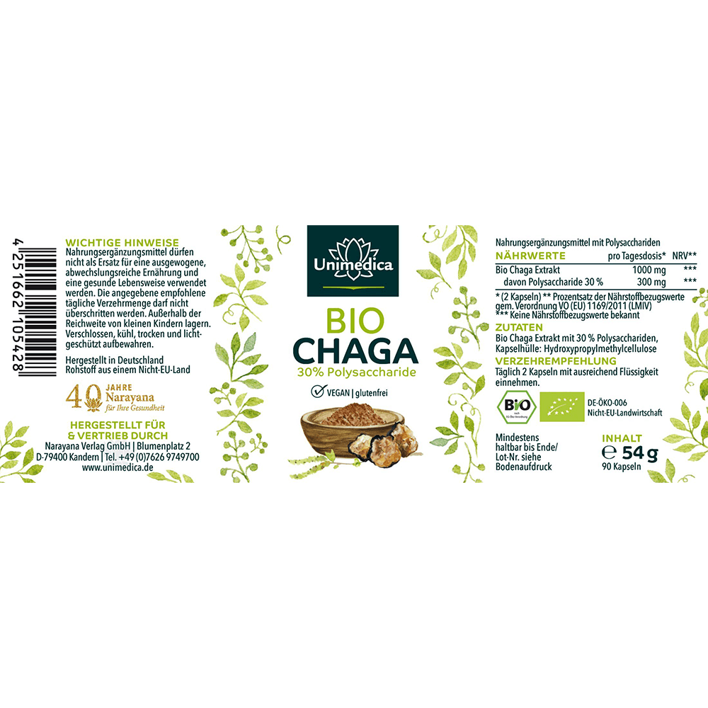Bio Chaga Kapseln