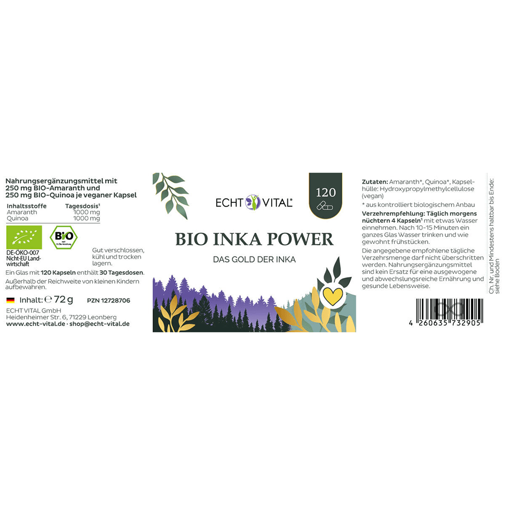 Bio Inka Power Kapseln