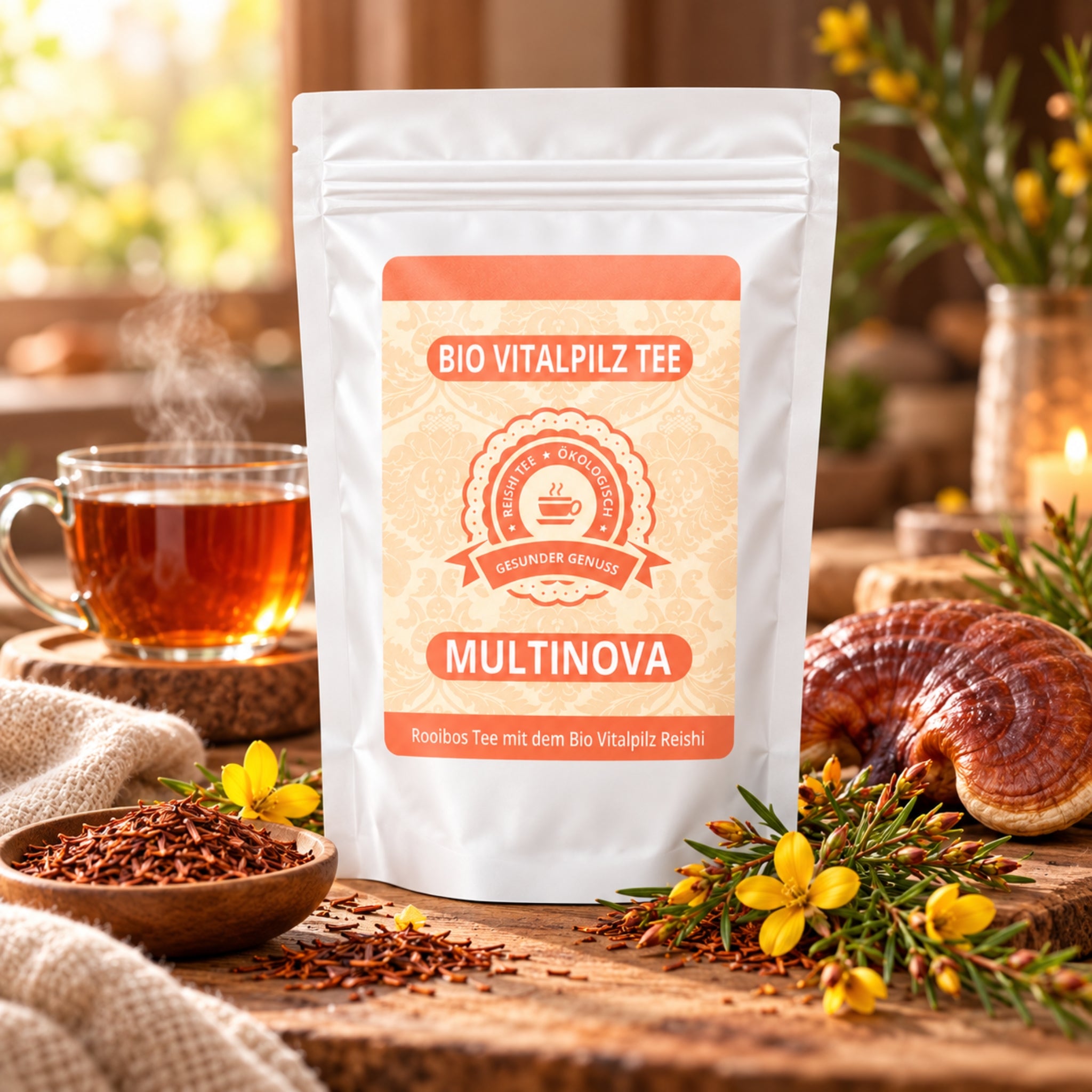 Bio Reishi Rooibos Tee