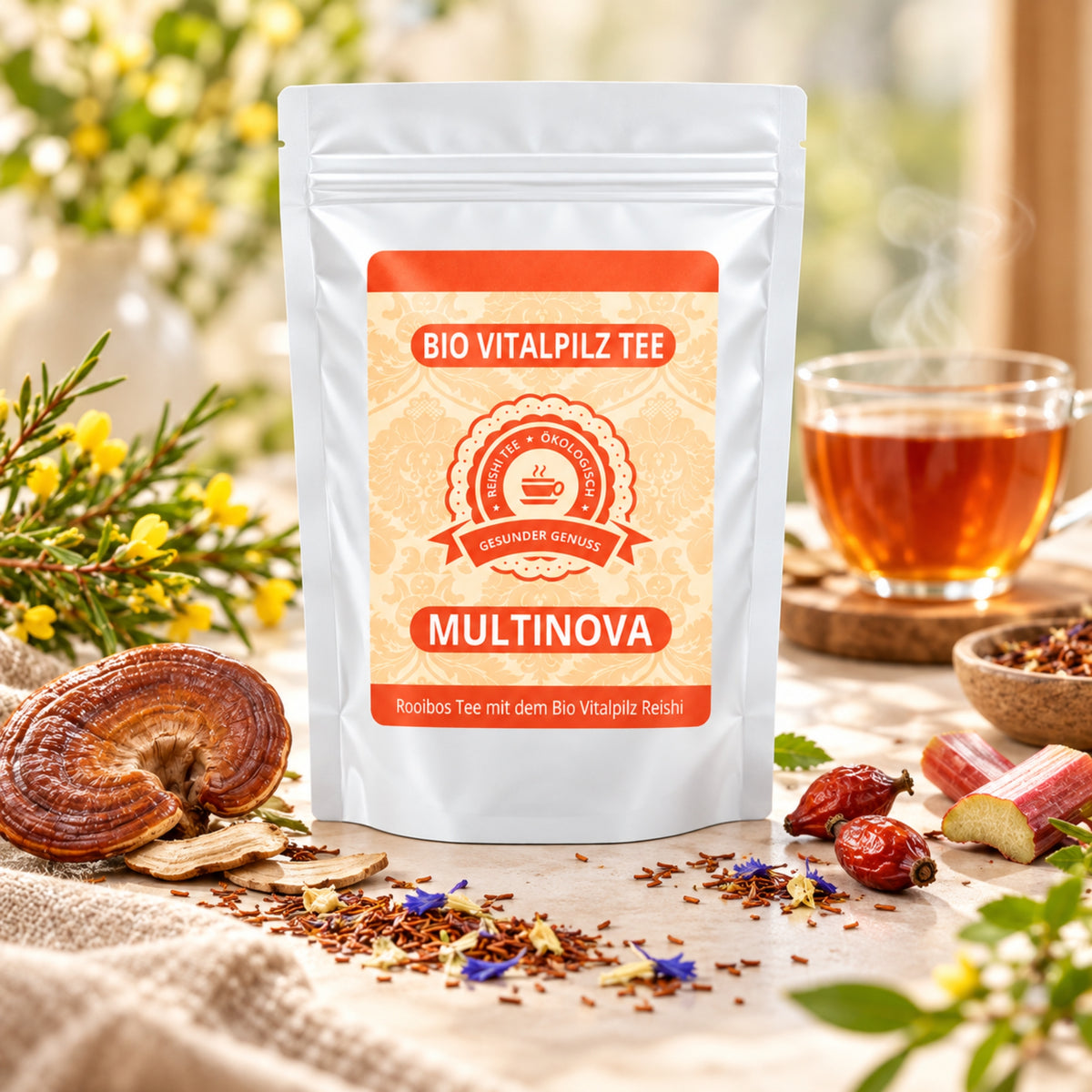 Bio Reishi Rooibos Tee