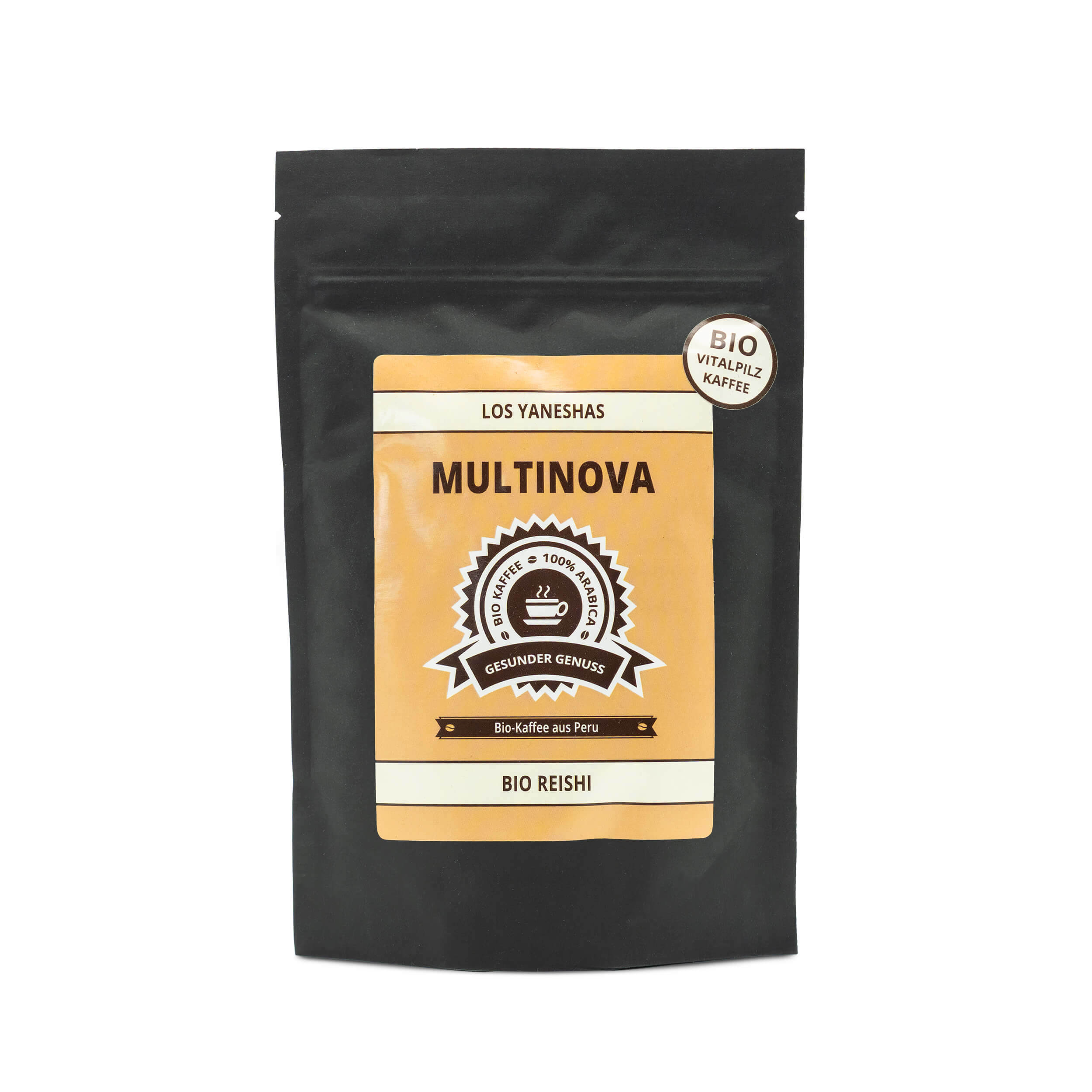 Bio Vitalpilz Kaffee „Los Yaneshas“ mit Reishi Extrakt