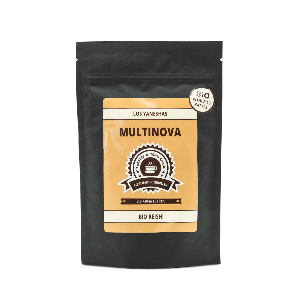 Bio Vitalpilz Kaffee „Los Yaneshas“ mit Reishi Extrakt