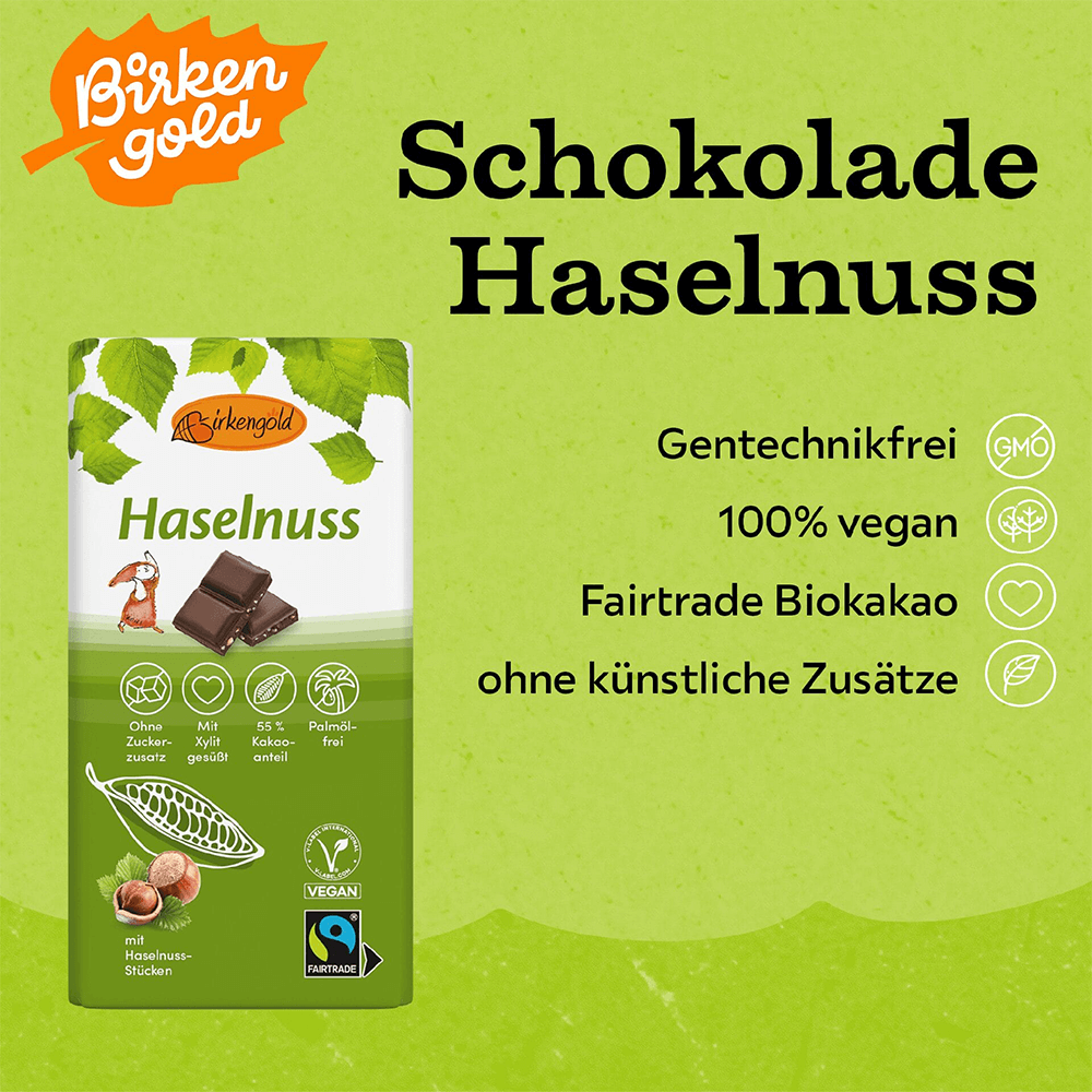 Schokolade Haselnuss