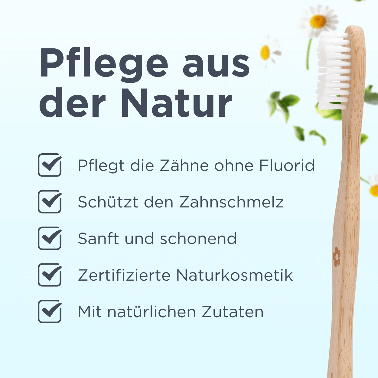 Fluoridfreies Zahnpulver Kräuter