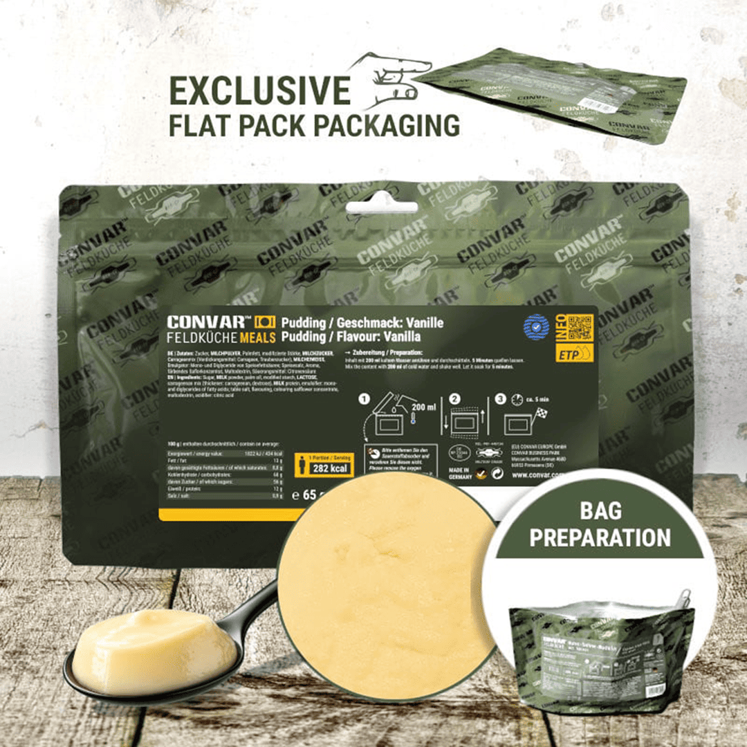 CONVAR Feldküche Vanillepudding (65g)