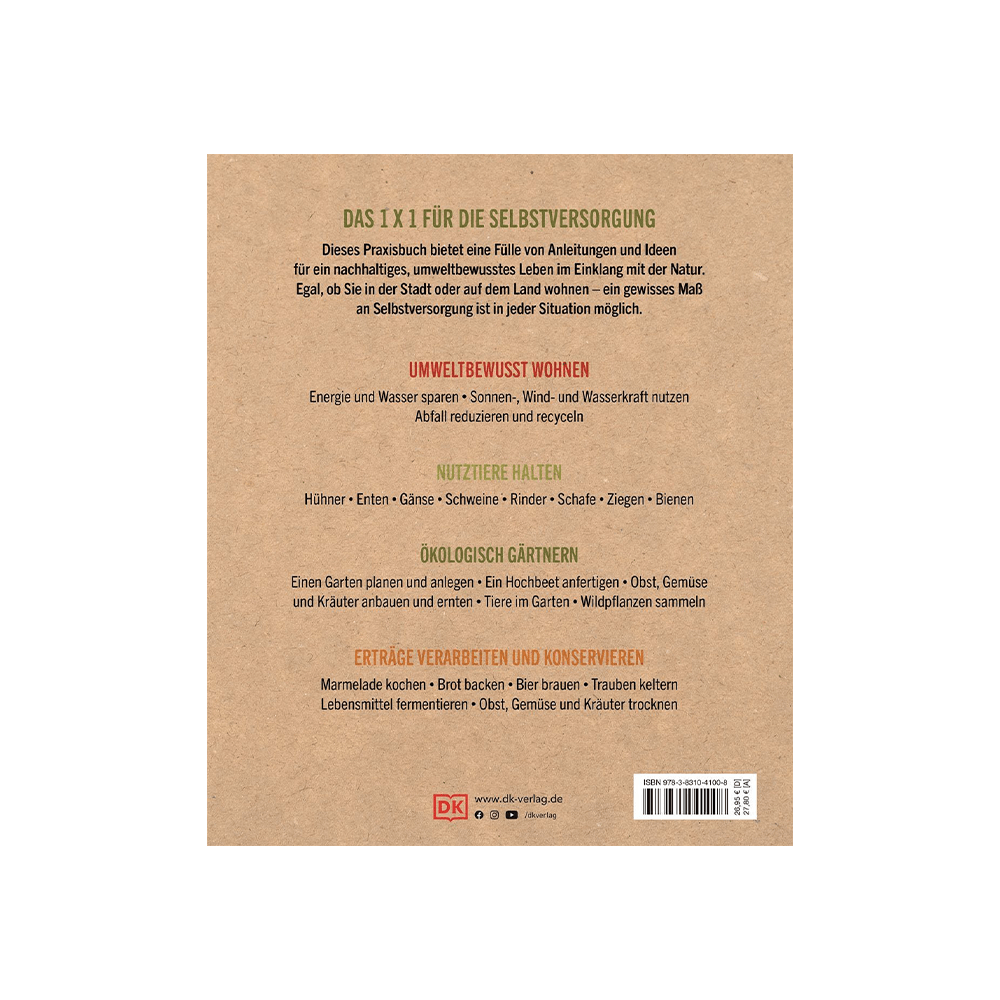 Das große Buch der Selbstversorgung