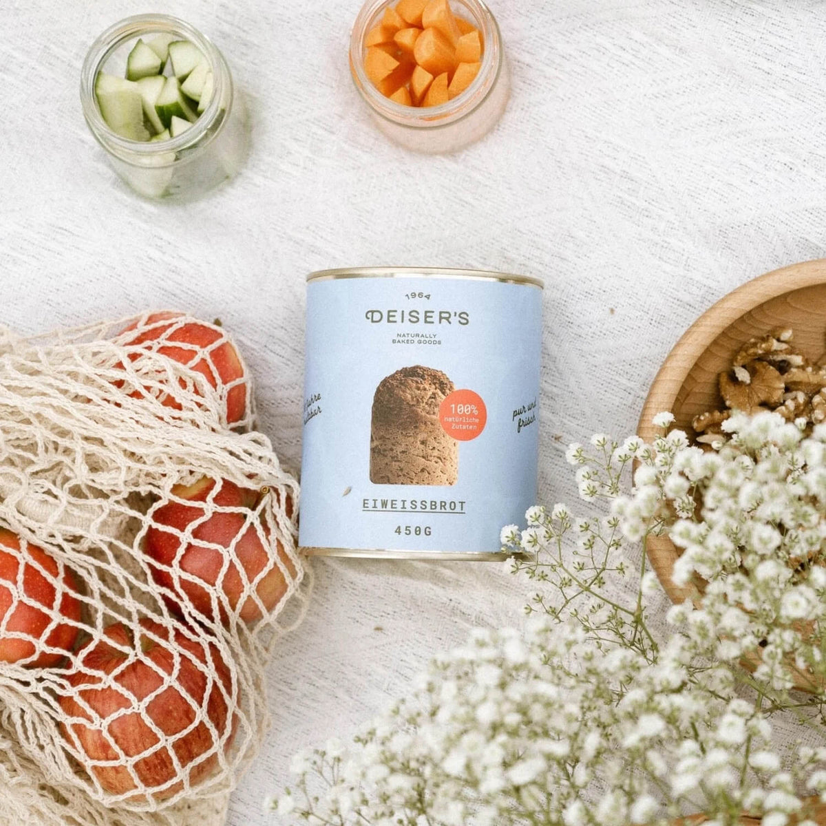 Deiser Dosenbrot Eiweißbrot