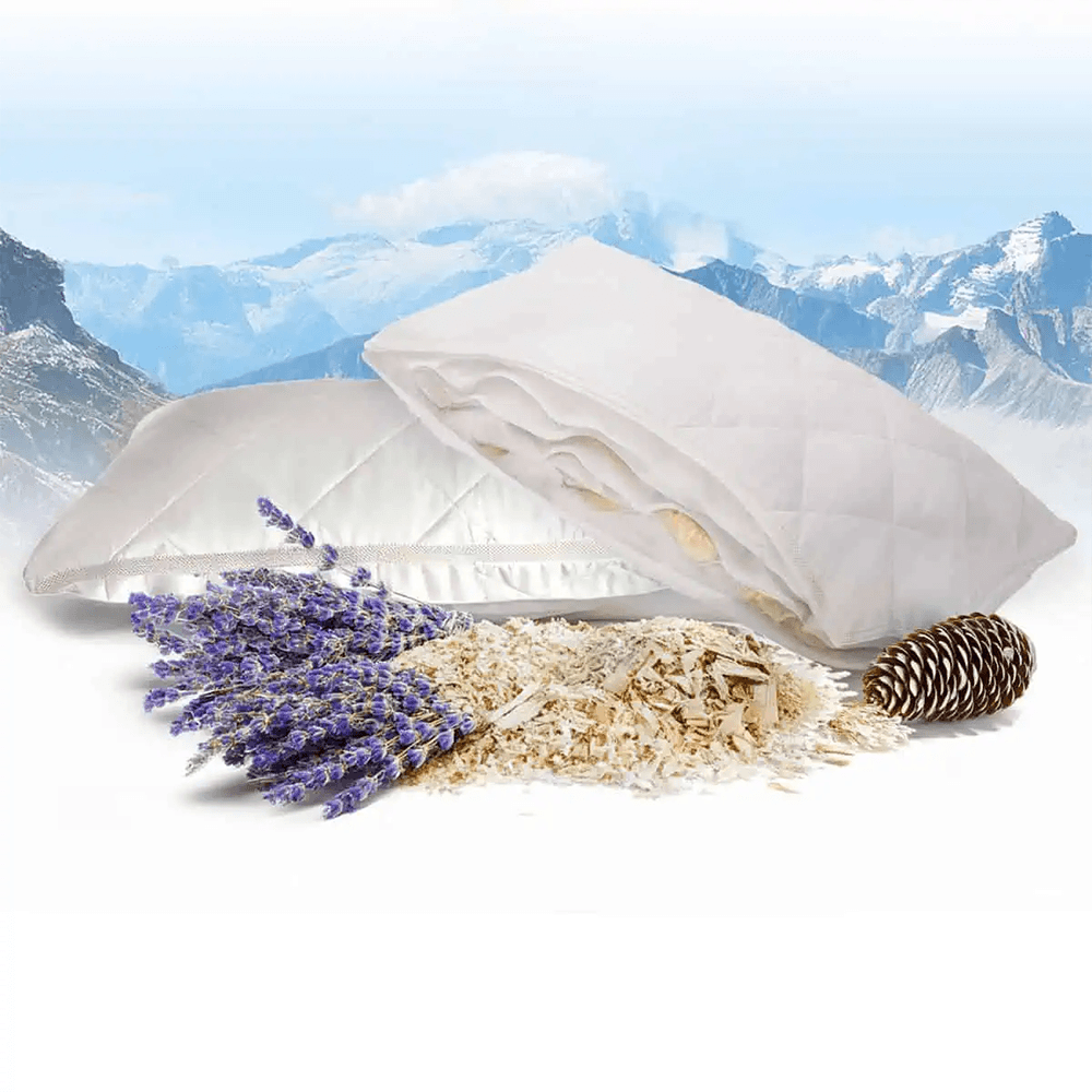 Duftschlafkissen DELUXE mit Zirbe und Lavendel