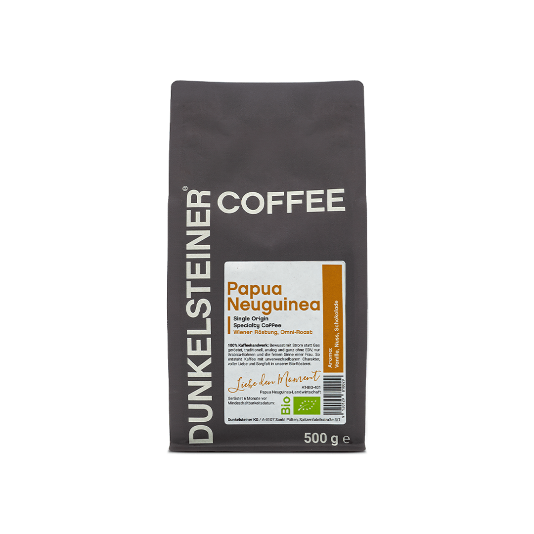 Bio Arabica Röstkaffee „Der Schokoladige“ aus Papua Neuguinea