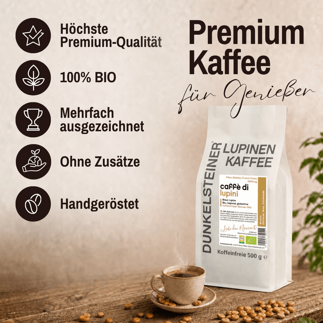 Bio Lupinen Kaffee