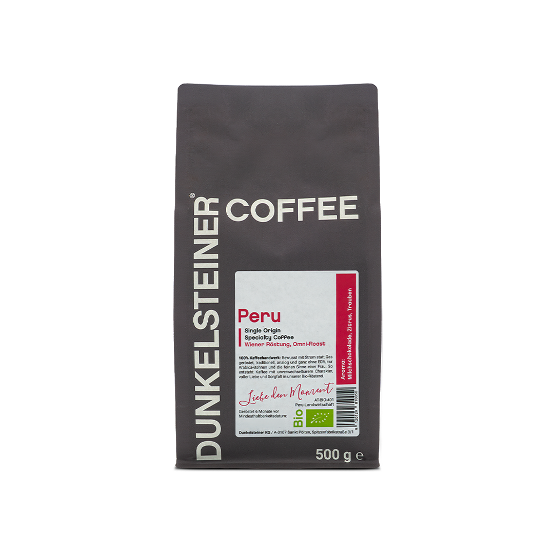 Bio Arabica Röstkaffee „Die Sinnliche“ aus Peru