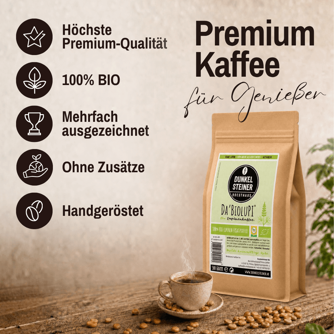 Bio Lupinen Kaffee