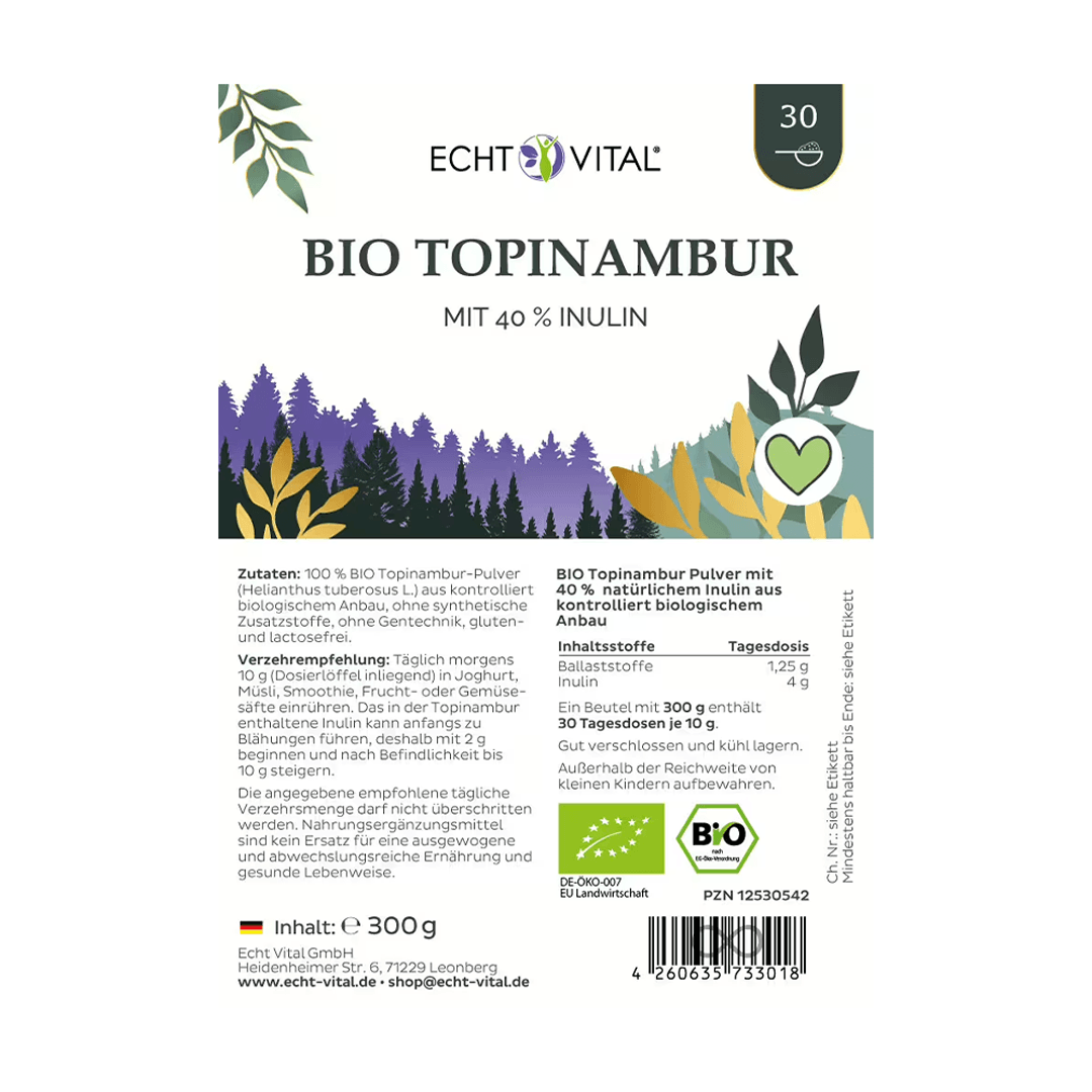 Bio Topinambur Pulver