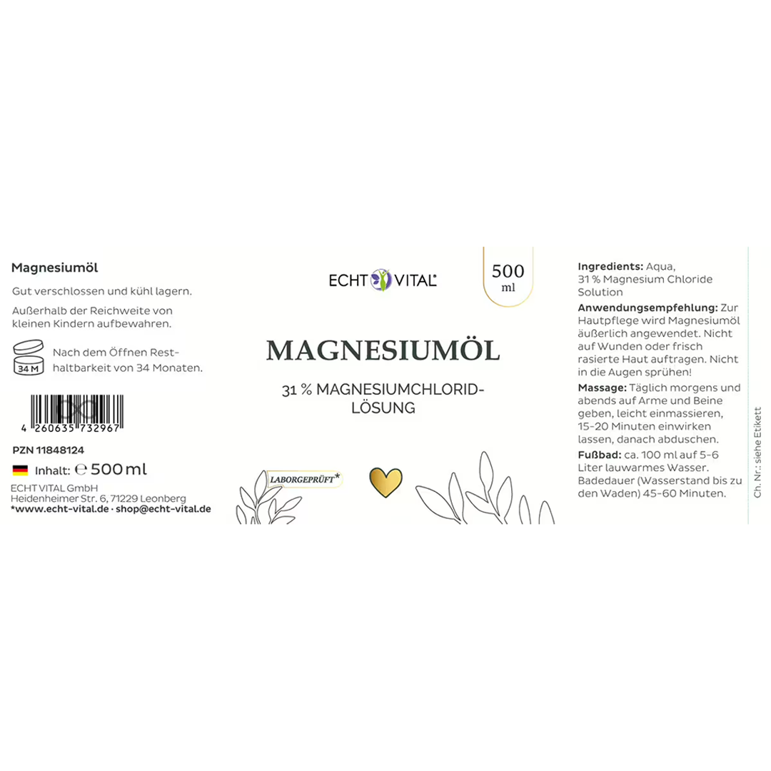 Magnesiumöl Original Zechstein