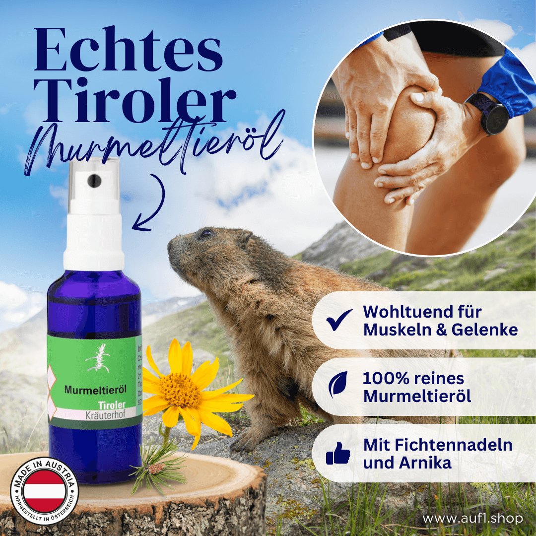 Echtes Tiroler Murmeltieröl
